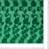 FANCY Embroidered Mesh - 002 - Green