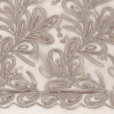 FANCY Embroidered Mesh - 006 - Light Taupe