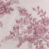 FANCY Embroidered Mesh - 007 - Pink