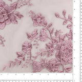 FANCY Embroidered Mesh - 007 - Pink
