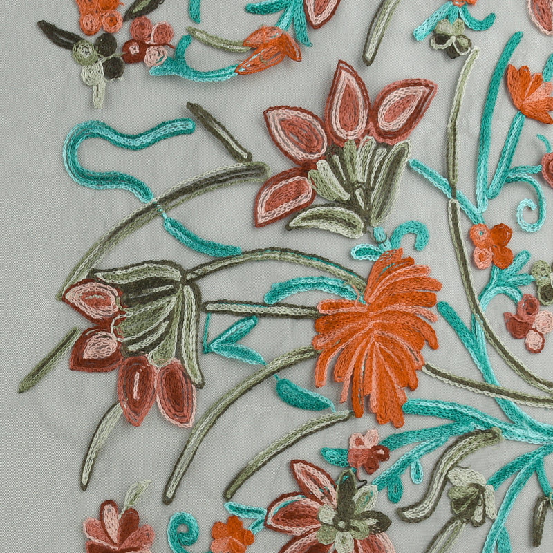 Embroidery - BOHO - 005 - Teal