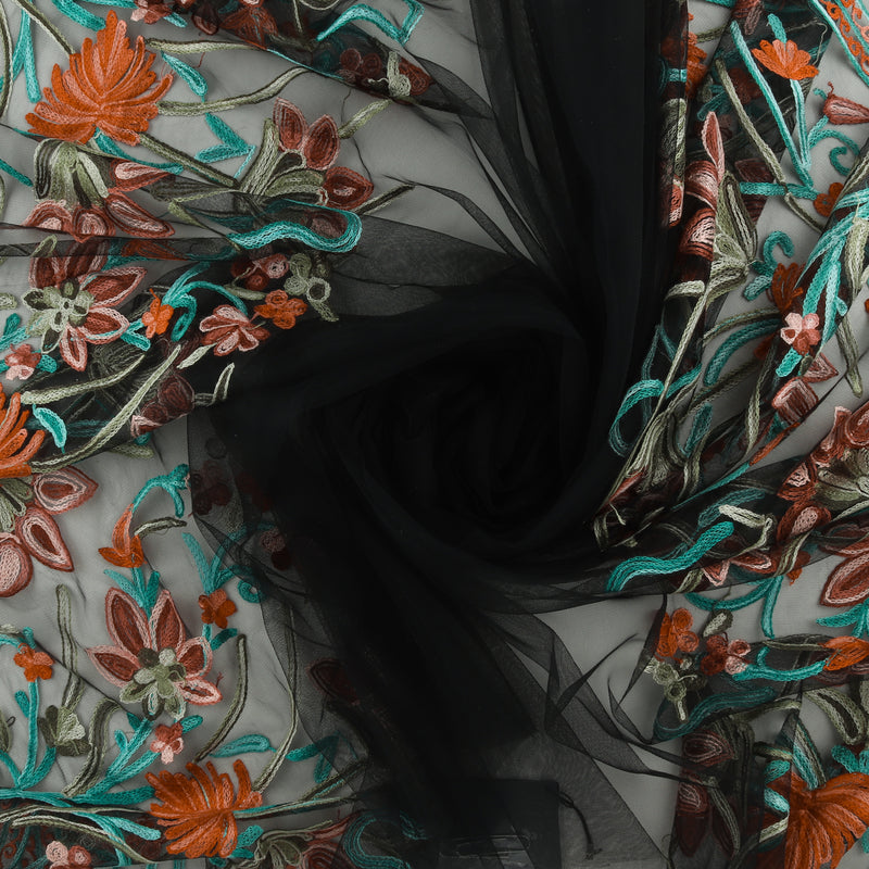 Embroidery - BOHO - 005 - Teal