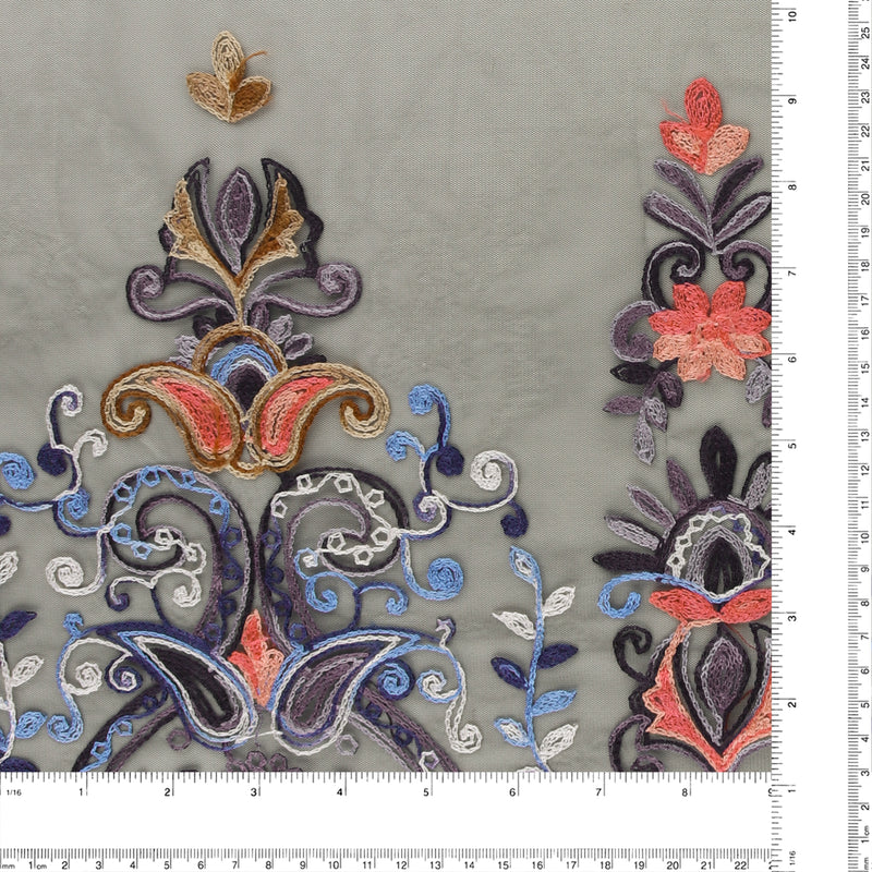 Embroidery - BOHO - 006 - Purple