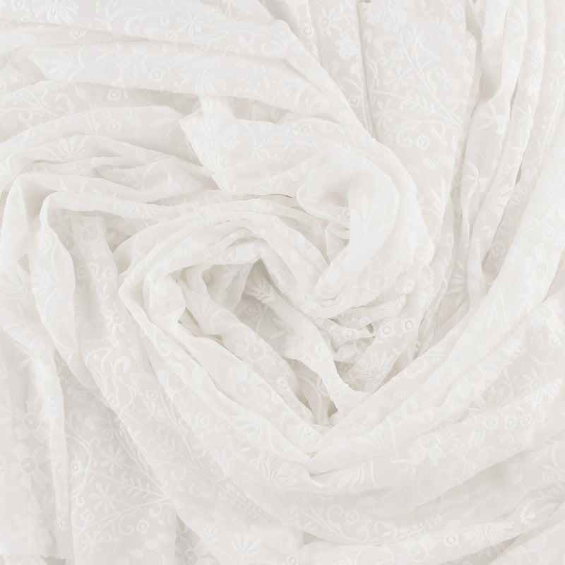 Embroidery - BOHO - 007 - White
