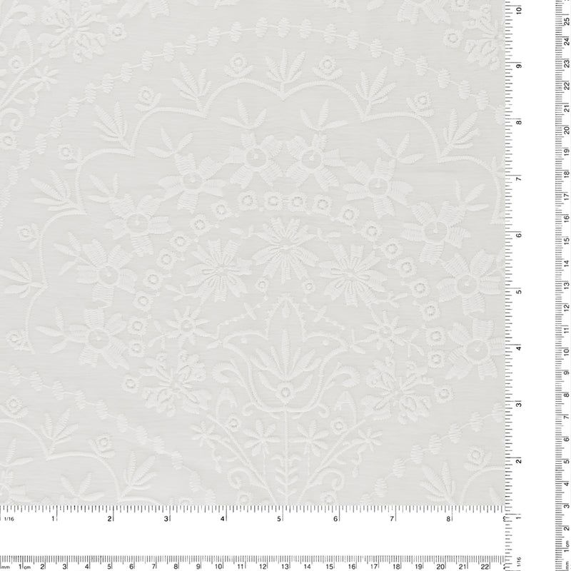 Embroidery - BOHO - 007 - White