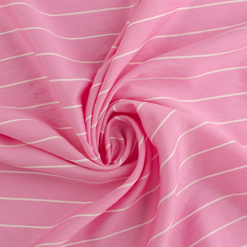 Stripe shirting - SHELBY - 002 - Soft Pink