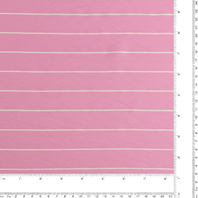 Stripe shirting - SHELBY - 002 - Soft Pink