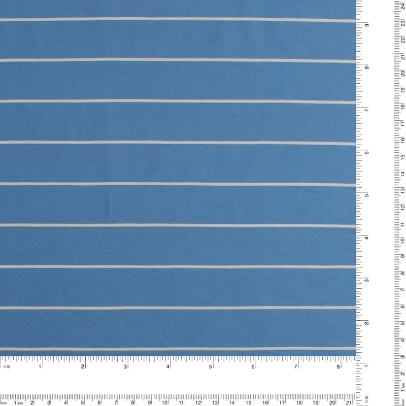Stripe shirting - SHELBY - 007 - Denim