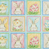 Henry Glass - Printed Cotton - «PEEK A BOO BUNNIES» - 001 - Light Blue