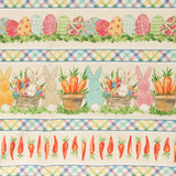 Henry Glass - Printed Cotton - «PEEK A BOO BUNNIES» - 002 - Ivory