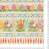Henry Glass - Printed Cotton - «PEEK A BOO BUNNIES» - 002 - Ivory