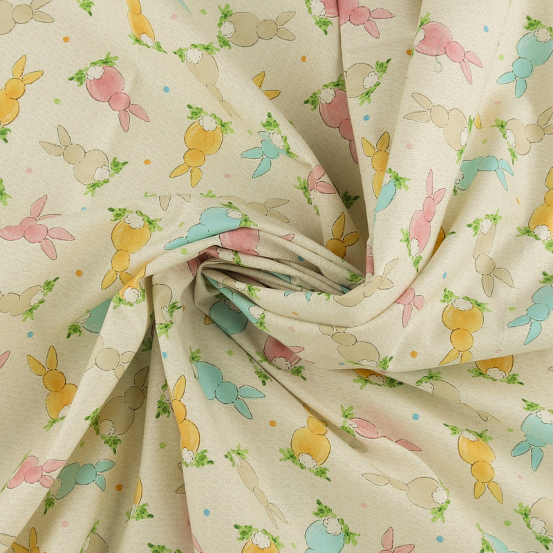 Henry Glass - Printed Cotton - «PEEK A BOO BUNNIES» - 003 - Beige