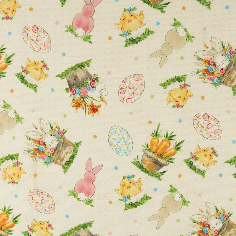 Henry Glass - Printed Cotton - «PEEK A BOO BUNNIES» - 005 - Beige