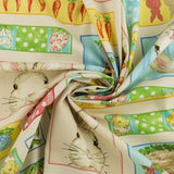 Henry Glass - Printed Cotton - «PEEK A BOO BUNNIES» - 009 - Beige