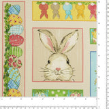 Henry Glass - Printed Cotton - «PEEK A BOO BUNNIES» - 009 - Beige