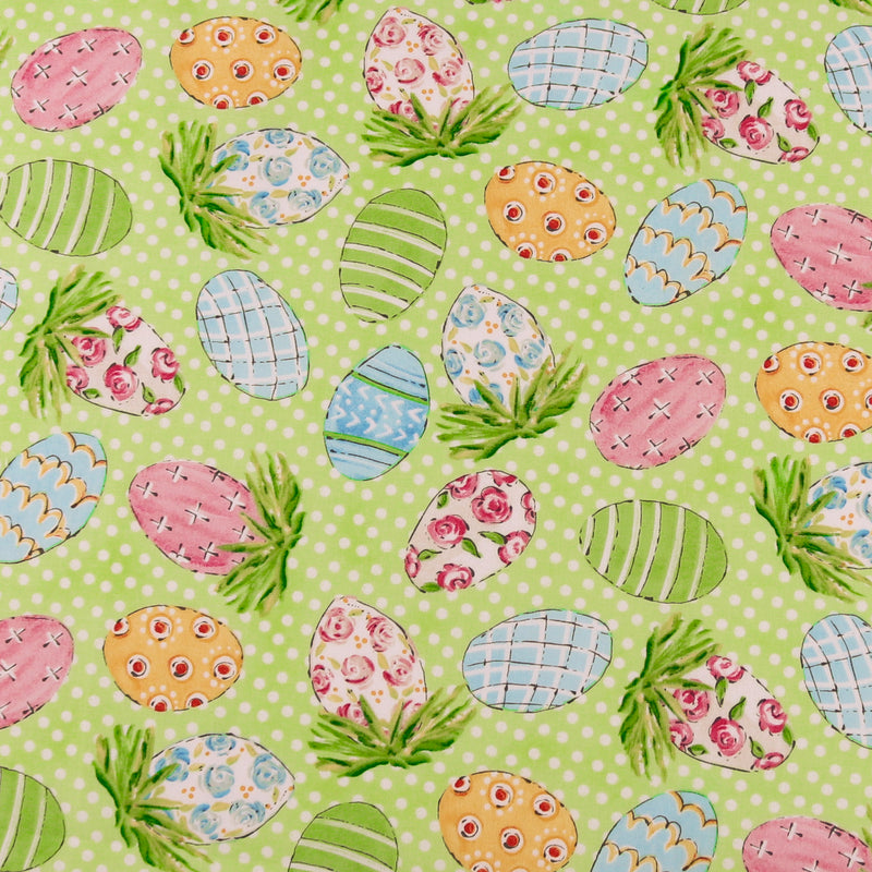 Henry Glass - Printed Cotton - «PEEK A BOO BUNNIES» - 011 - Green