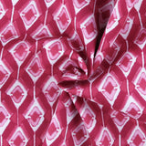 Digital Printed Sateen - ELOISE - 001 - Pink