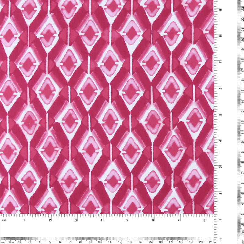 Digital Printed Sateen - ELOISE - 001 - Pink