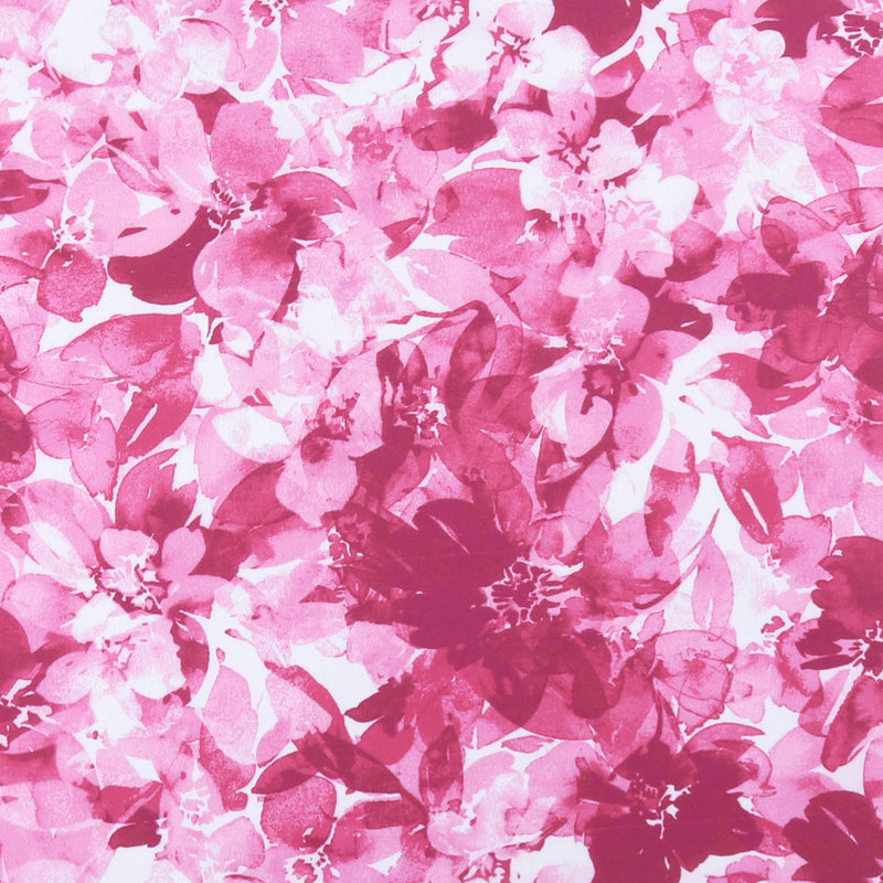 Digital Printed Sateen - ELOISE - 007 - Pink