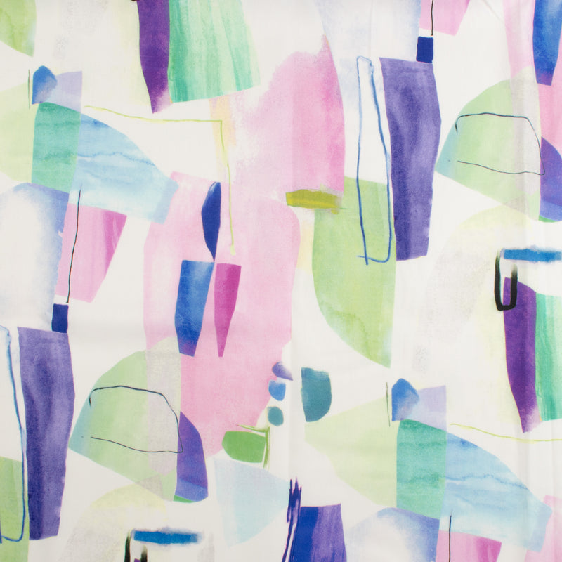 Digital Printed Sateen - ELOISE - 008 - Multicolor