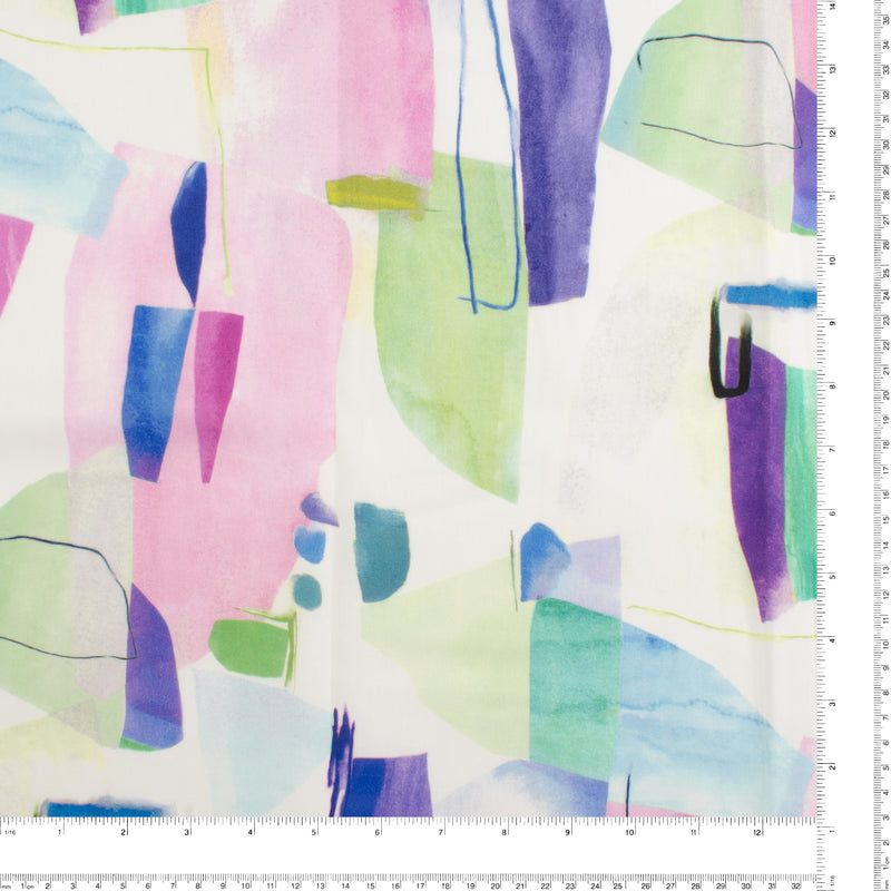 Digital Printed Sateen - ELOISE - 008 - Multicolor