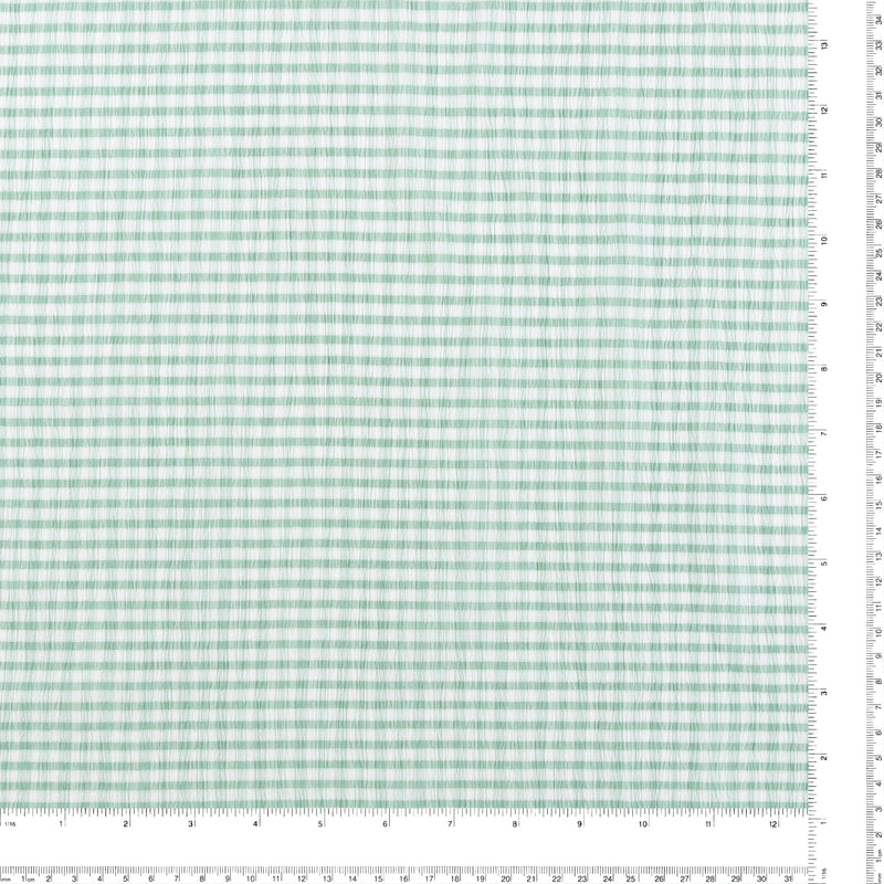 Crinkled Polyester - CHANTAL - 002 - Mint