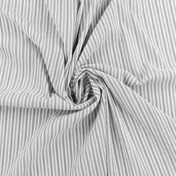 Crinkled Polyester - CHANTAL - 006 - Black