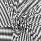 Crinkled Polyester - CHANTAL - 007 - Black