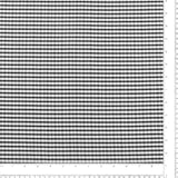 Crinkled Polyester - CHANTAL - 007 - Black