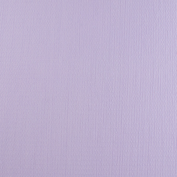 Solid crinkled Polyester - CHANTAL - 001 - Lilac