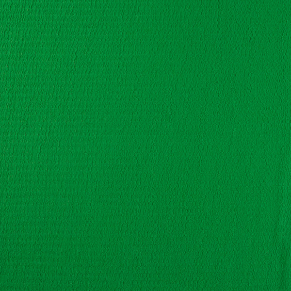 Solid crinkled Polyester - CHANTAL - 006 - Green