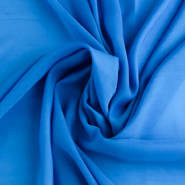 Imitation soie unie - IMOGENE - 003 - Bleu Profond