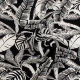 Printed Rayon Poplin - DEIRDRE - 004 - Black & White