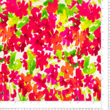Printed Rayon Poplin - DEIRDRE - 010 - Hot Pink