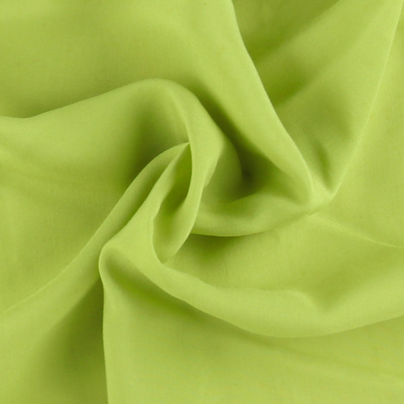 Solid Rayon Voile - DESIREE - 004 - Lime