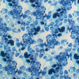 Digital Printed Rayon Nylon Slub - BOREALIS - 019 - Blue