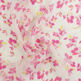 Digital Printed Voile - «TRINITY» - 002 - White