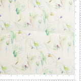 Digital Printed Voile - «TRINITY» - 006 - White