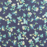 Digital Printed Voile - «TRINITY» - 007 - Navy