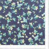 Digital Printed Voile - «TRINITY» - 007 - Navy