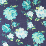 Digital Printed Voile - «TRINITY» - 008 - Navy
