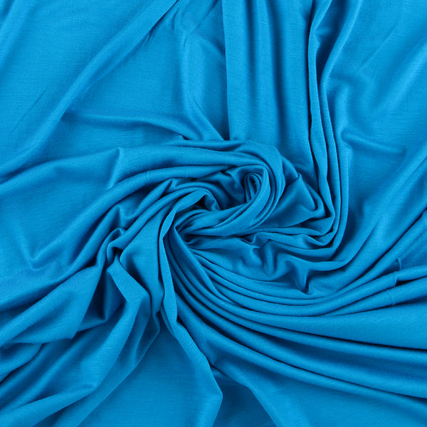 Tricot viscose uni - ANYA - 011 - Turqoise