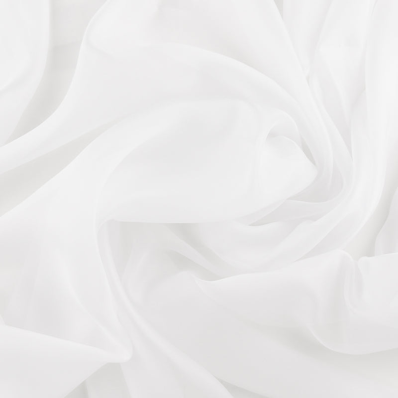 Solid Organza - PROM - 005 - White