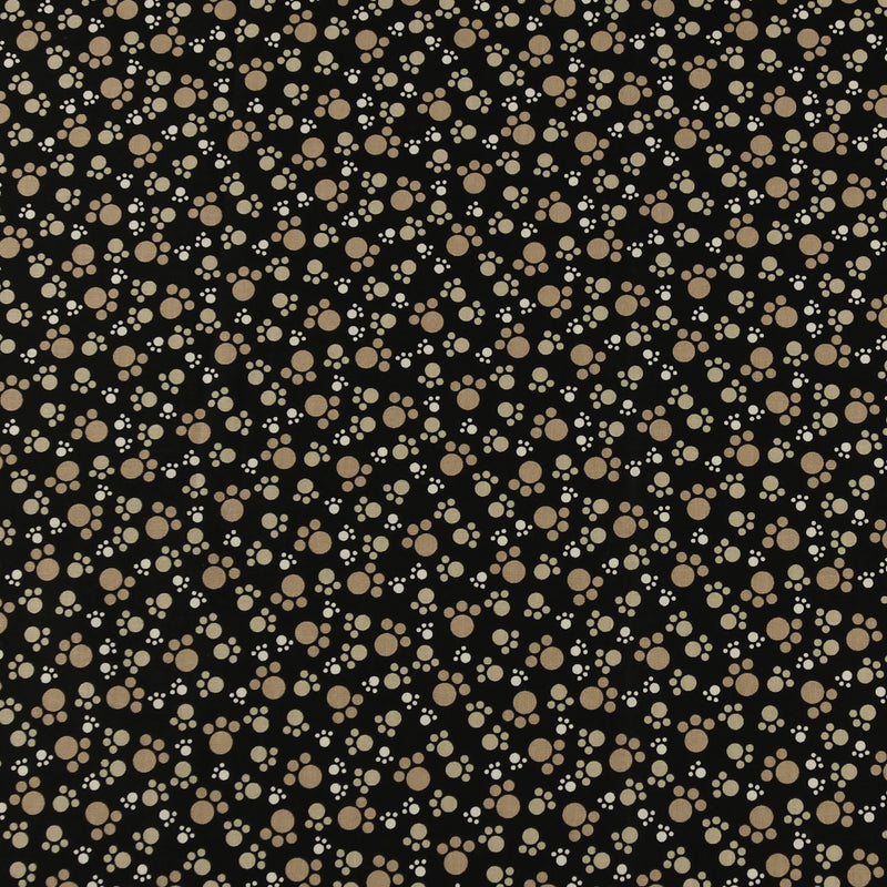 Henry Glass - Printed Cotton - «BIG KITTIES» - 006 - Black