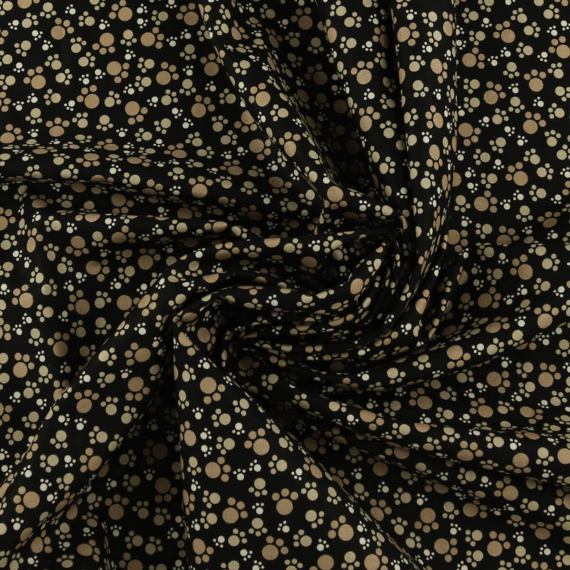 Henry Glass - Printed Cotton - «BIG KITTIES» - 006 - Black