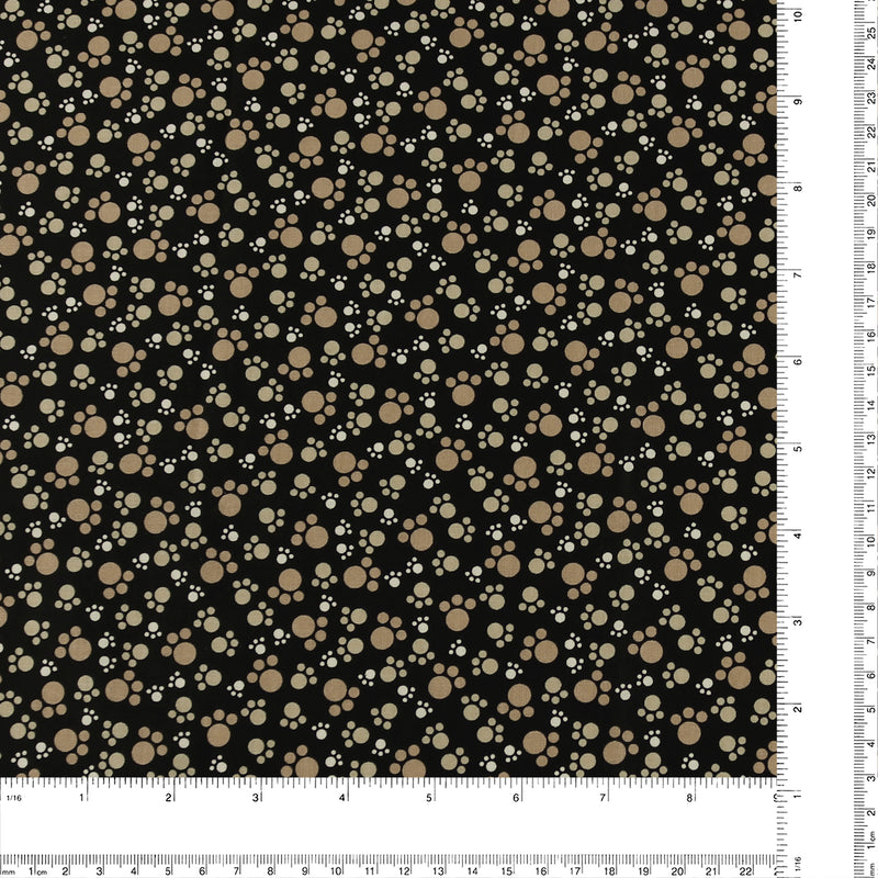 Henry Glass - Printed Cotton - «BIG KITTIES» - 006 - Black