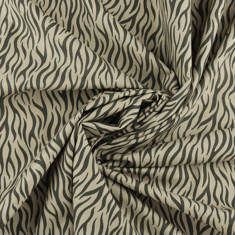 Henry Glass - Printed Cotton - «BIG KITTIES» - 007 - Taupe