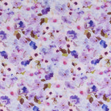Printed Cotton - FLIRTY FLORALS - 003 - Mauve