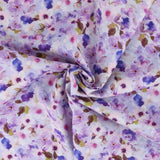 Printed Cotton - FLIRTY FLORALS - 003 - Mauve
