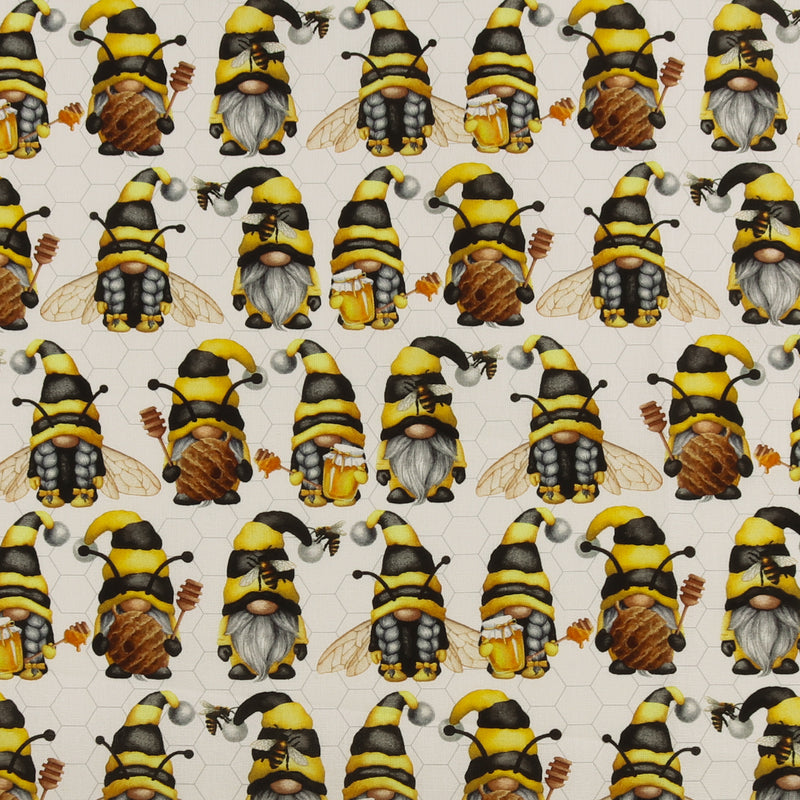 Printed Cotton - ENCHANTED - 002 - Ivory